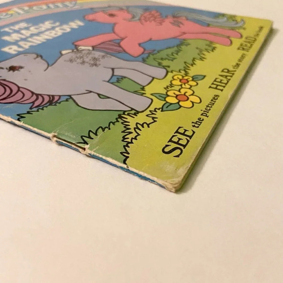 Vintage 1985 My Little Pony The Magic Rainbow Read Along Book Only No Record - Picture 3 of 15